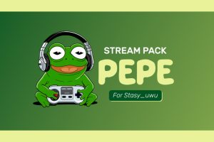 STREAM PACK. PEPE-FROG.
