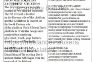 Спасательные шлюпки АНГЛ – РУС (техника)