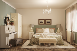 Спальня в классическом стиле