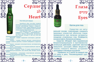 Каталог (книжка) вторая и девятая страницы