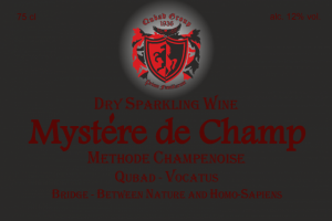 Этикетка Шампанское