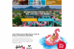 Акапарк Ramayana, Паттайя