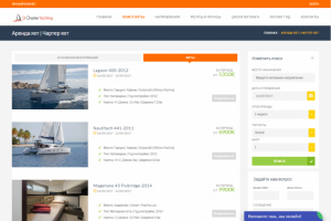 Поиск яхт - saintcharter.ru