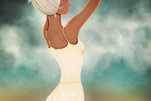 иллюстрация девушка