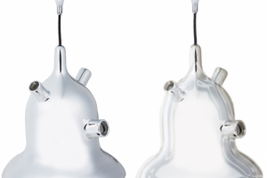 Стилизация люстры под хром