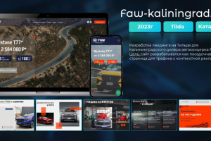 Разработка лендинга на Тильде