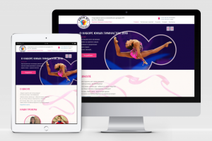 Сайт под ключ Школы гимнастики (CMS ModX)