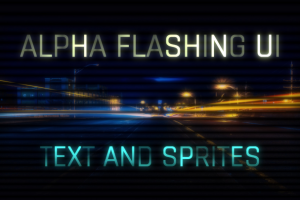 Alpha Flashing UI