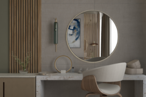 Дизайн  квартиры в натуральных тонах в современном стиле