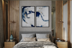 Спальня в  природных тонах!