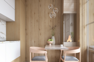 Кухня- столовая в современном стиле