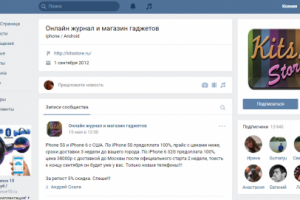 Наполнение сайта Kitsstore.ru