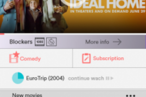 Мобильное приложение (ios) для просмотра фильмов