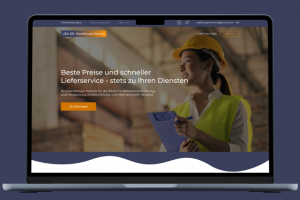 Сайт-визитка для логистической компании