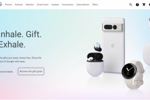 Landing Google Store