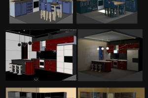 Дизайн и визуализация кухонь