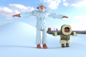 Разработка персонажа Cinema 4d