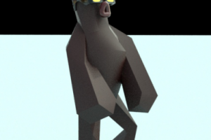 Персонаж Чуви, Cinema 4d