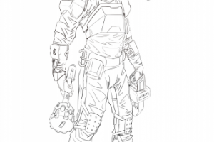 Эскиз персонажа