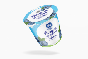 Упаковка йогурта для фирмы Белый Терем