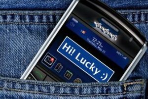 макет пакета Джинс