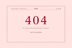 Страница 404 для онлайн-магазина