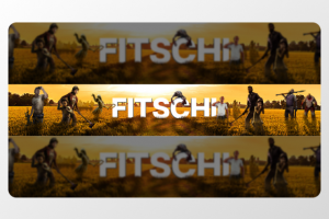 Шапка для ютуб канала "Fitschi"
