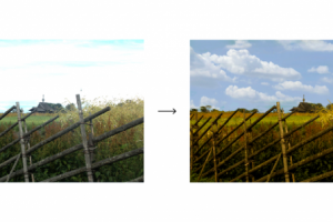 Цветокоррекция/замена неба