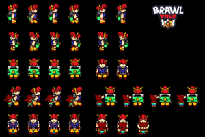 спрайты персонажа