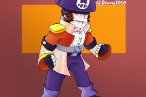 Дэррил хуманитизация (из Brawl stars)