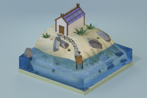 Тихий пляж / Silent beach