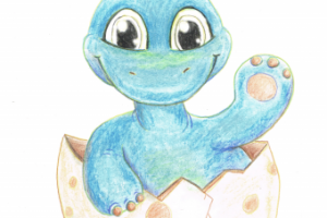 Динозаврик Кокосик