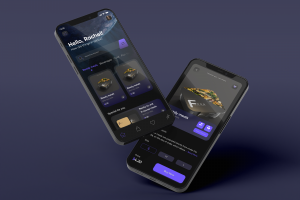 Дизайн приложения, доставка еды