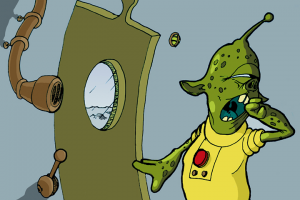 Персонаж Инопланетяшка