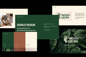 Брендбук для юридической фирмы Чистота сделки