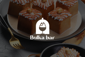 Логотип для Bulka bar (доставка десертов)