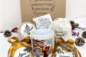 Иллюстрации для новогоднего набора