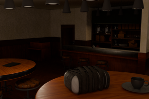 An unusual coffee shop