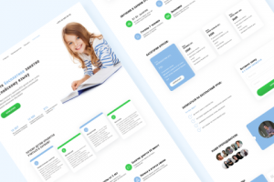 Сайт для языковых курсов