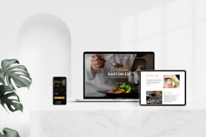 Лендинг для ресторана