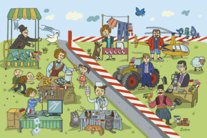 Иллюстрация для журнала Госзакупок