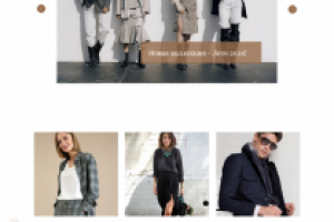 Дизайн сайта магазина одежды