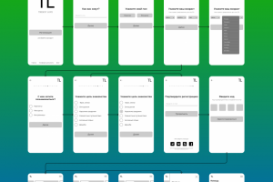 Концепция сайта для знакомств ТRENDY LOVE