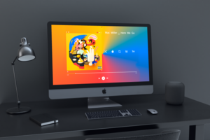 Дизайн страницы Yandex Music