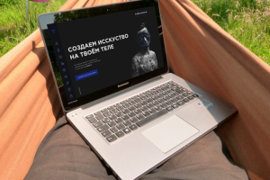 Landing Page для Tank-Tattoo