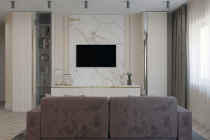 Кухня-студия, 26 кв.м.