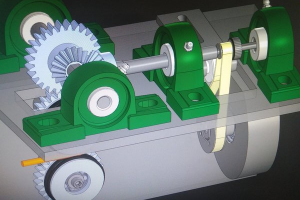 Станок автоматической нарезки серпантинных канавок
