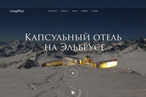 Редизайн сайта LEAPRUS