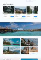 TRAVELTIME Веб сайт для травэль компании