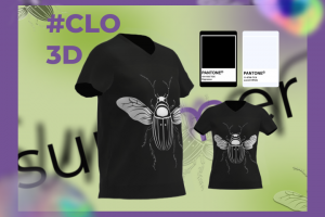 Цифровая футболка в 3D